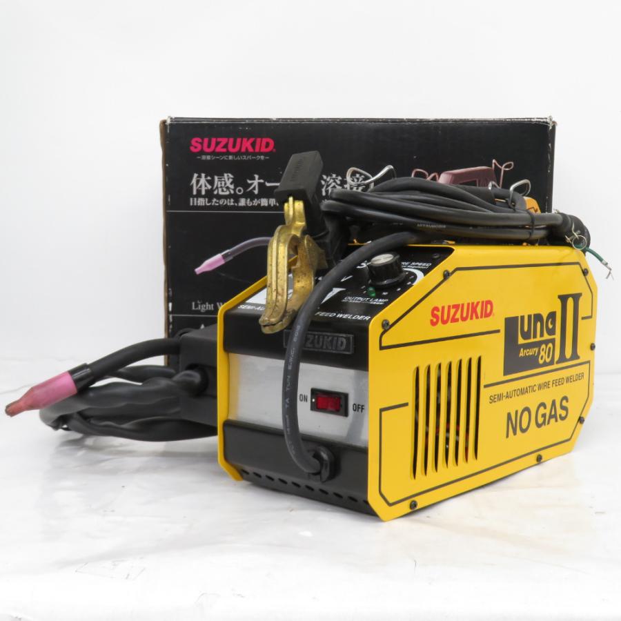スター電器製造 SUZUKID 100V ノンガス 直流半自動アーク溶接機  