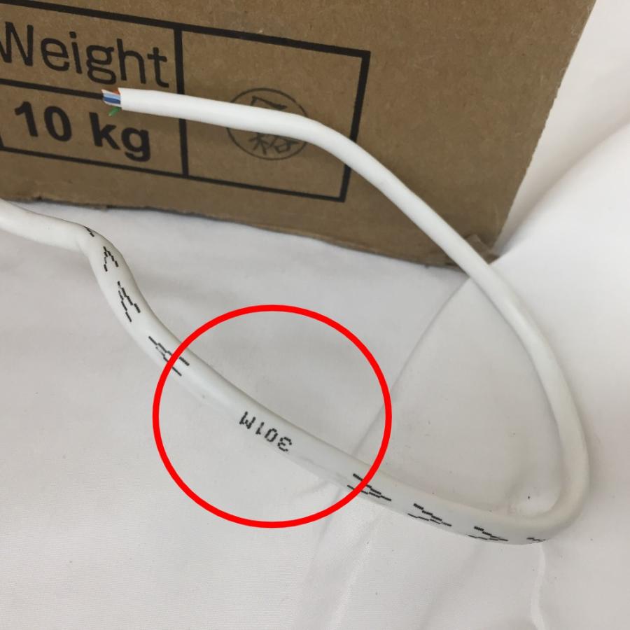 日本製線 LANケーブル Cat5e UTPケーブル 白 300m 10kg 0.5-4P 日本製線 LANケーブル Cat5e UTPケーブル 白 300m 10kg 0.5-4P