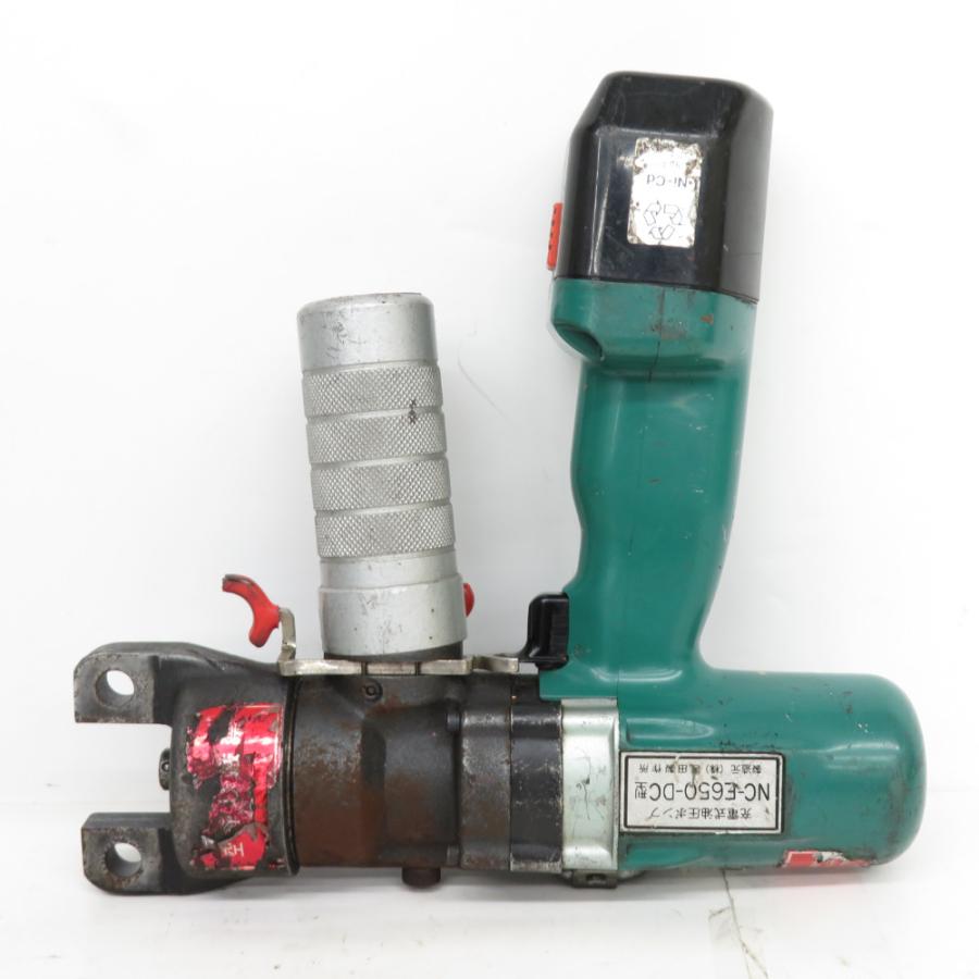 西田製作所 12V 1.7Ah 充電式油圧ポンプ 圧着機 ケース・充電器 西田製作所 12V 1.7Ah 充電式油圧ポンプ 圧着機 ケース・充電器