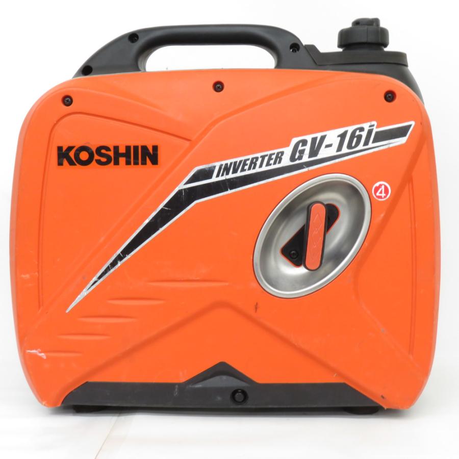 KOSHIN 工進 1.6kVA インバータ発電機 ガソリンエンジン オイルプラグメンテナンスカバー欠品 GV-16i-AAA-4 中古｜cocoroad｜05