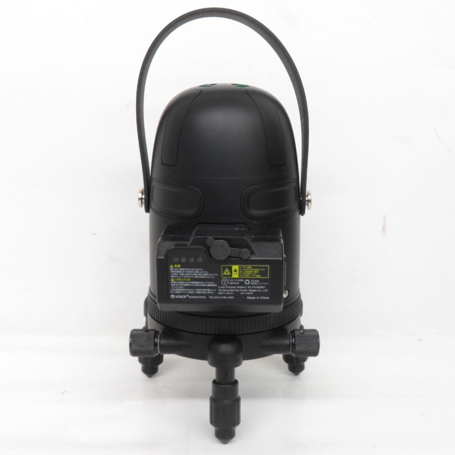 VOICE レーザー墨出器 屋内・屋外兼用 グリーンレーザー 水平・大矩  