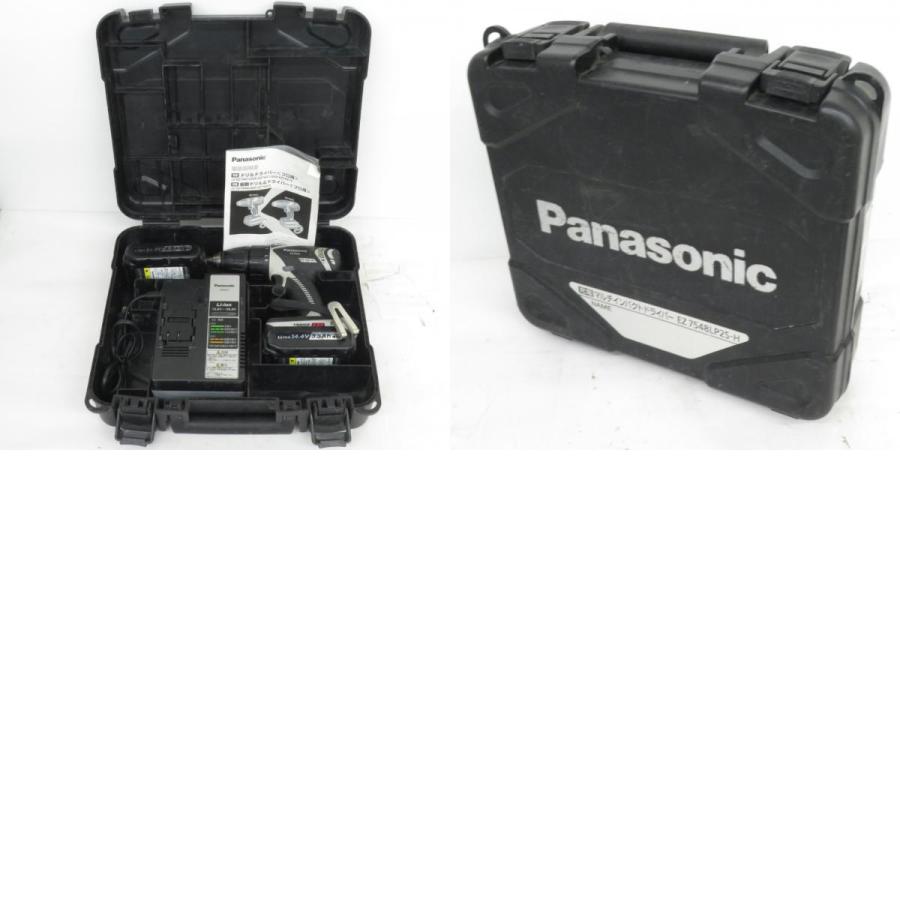 Panasonic パナソニック 14.4V 3.0Ah/3.3Ah 振動ドリル＆ドライバ ケース・充電器・バッテリ2個セット ケース相違あり EZ7940 中古｜cocoroad｜10