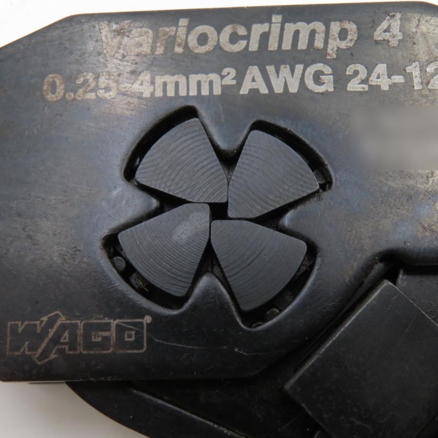 WAGO ワゴ 圧着工具 Variocrimp 4 絶縁・非絶縁フェルール用 WAGO ワゴ 圧着工具 Variocrimp 4 絶縁・非絶縁フェルール用