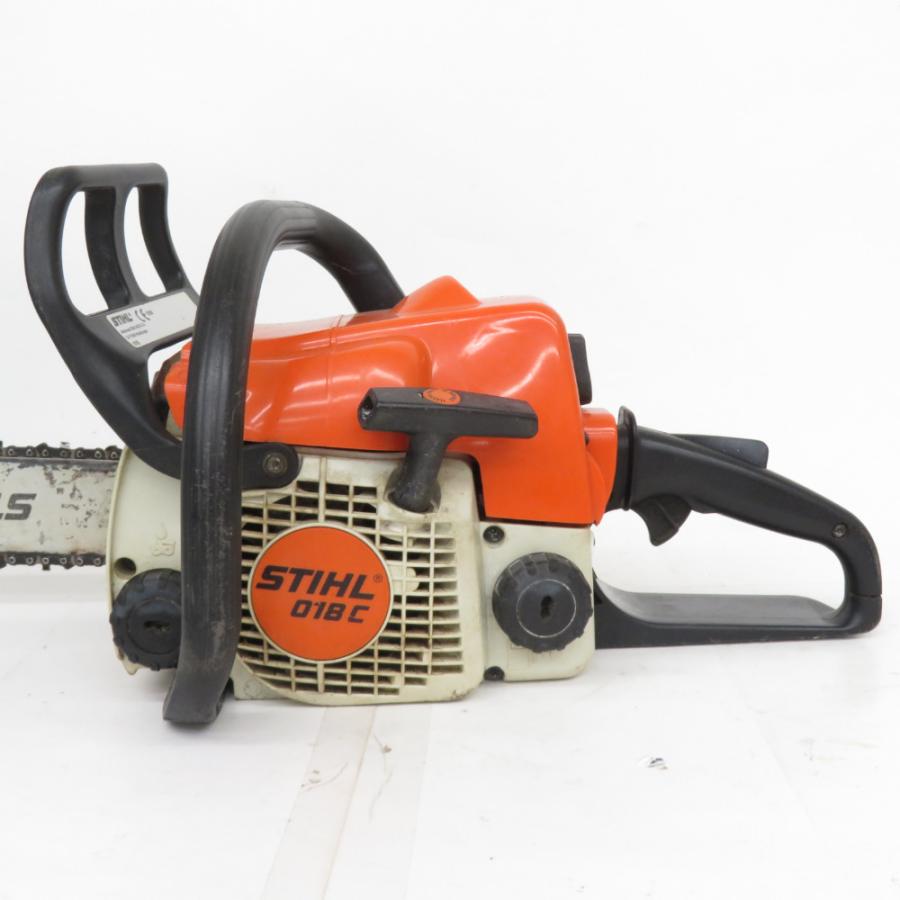 STIHL スチール 35cm エンジンチェンソー 排気量31.8cm3 018C STIHL スチール 35cm エンジンチェンソー 排気量31.8cm3 018C