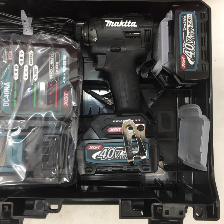 新品未開封】マキタ40VMAX TD002GRDXB ブラック
