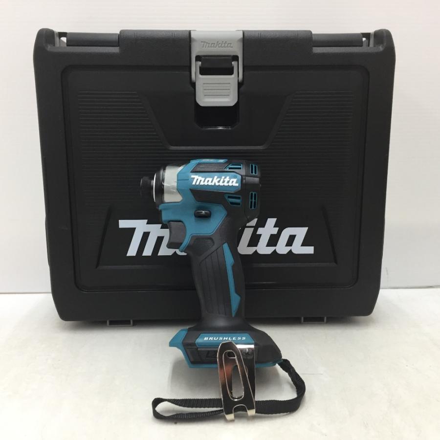 makita マキタ 18V対応 充電式インパクトドライバ 青 本体のみ ケース 
