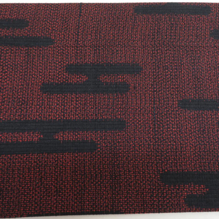 半幅帯 リバーシブル半巾帯 正絹 巾:約15.5cm×長さ:約380cm 紬×小紋 