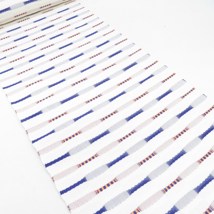 米沢紬八寸名古屋帯 正絹米沢紬格子文様八寸名古屋帯リバーシブルカジュアル