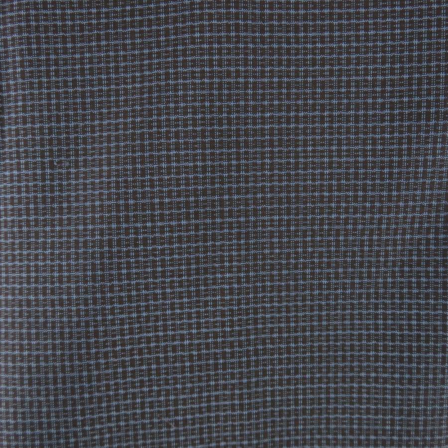 男着物 大島紬 証紙付 亀甲 アンサンブル 袷 紺色 正絹 男性用きもの