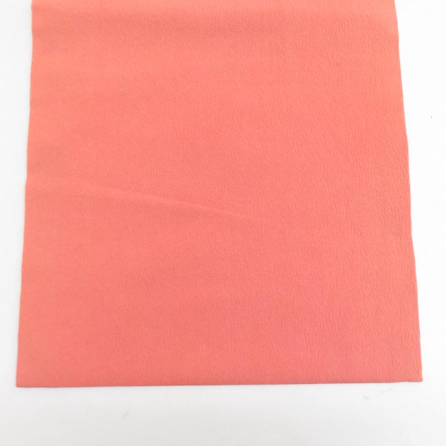 名古屋帯 友禅 友禅染帯 正絹 久谷更文様 お太鼓柄 コラールオレンジx