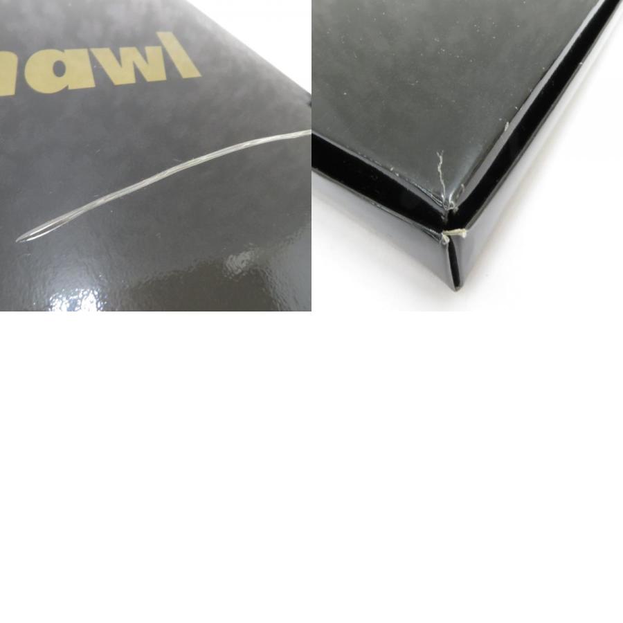 ショール レースショール チャコールグレー×シルバー レース編み フリンジ 正方形 箱付き 長さ115cm |  | 09