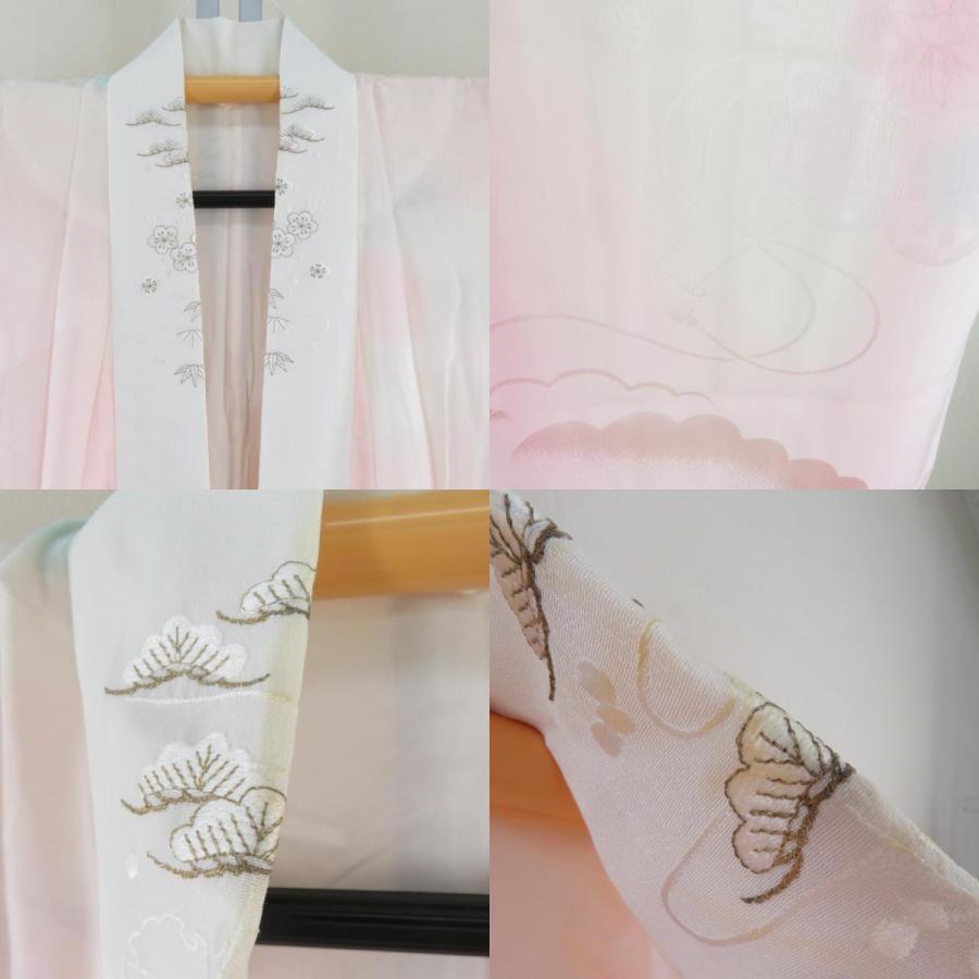 振袖 正絹 紫色x多色 薔薇文様 襦袢付き 袷 広衿 成人式 卒業式 舞台