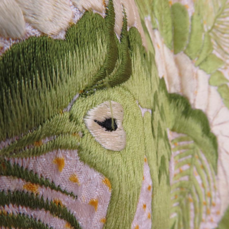 振袖 二尺袖 総絞り 正絹 黄色ｘ多色 刺繍入り 孔雀紋様 袷 広衿 成人式 卒業式 舞台衣装 フォーマル 仕立上り 着物 身丈155cm 【キモノオフ野々市若松店】 振袖 二尺袖 総絞り 正絹 黄色x多色 刺繍入り 孔雀紋様 袷 広衿 成人