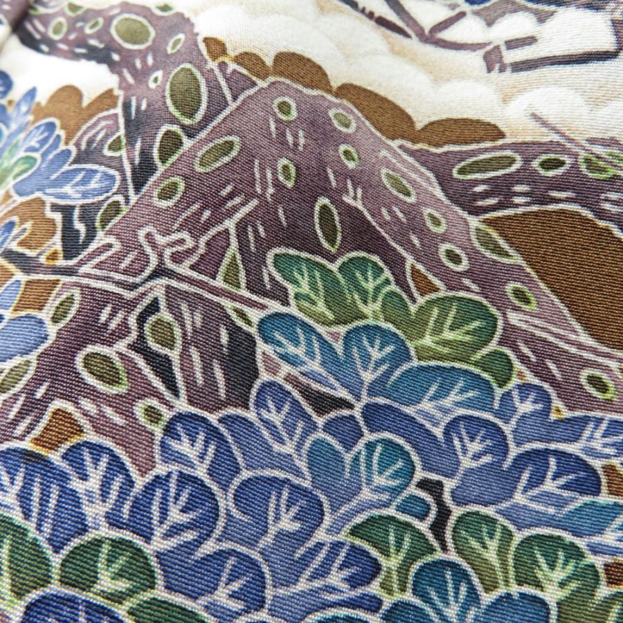 黒留袖 本場加賀友禅染 杉浦伸 松 作家物 落款入 正絹 比翼付 袷 広衿