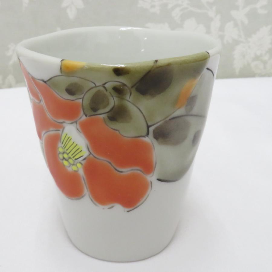 九谷焼 骨董・民芸品 福田由紀 九谷由紀 片口酒器 酒注 ぐい呑 盃 杯 酒器 酒盃 徳利 盃 食器 おちょこ 赤椿 3点セット 【キモノオフ野々市若松店】 九谷焼 骨董・民芸品 福田由紀 九谷由紀 片口酒器 酒注 ぐい呑 盃 杯
