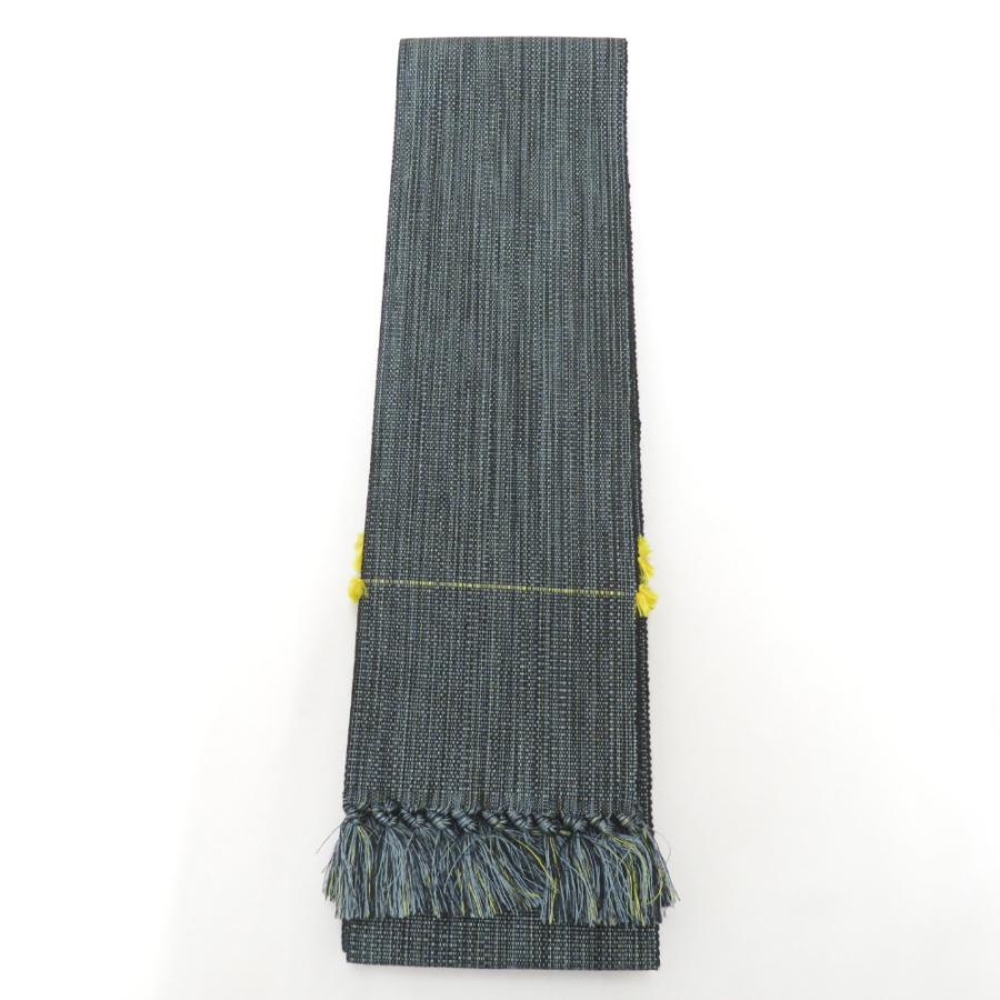 角帯 正絹 黄金の繭 米沢織 ブルー系 米沢小島 みちのく織 日本製 絹100％ 紳士 男性用 メンズ 男帯 着物 和装 長さ435cm 【キモノオフ野々市若松店】 角帯 正絹 黄金の繭 米沢織 ブルー系 米沢小島 みちのく織 日本製 絹