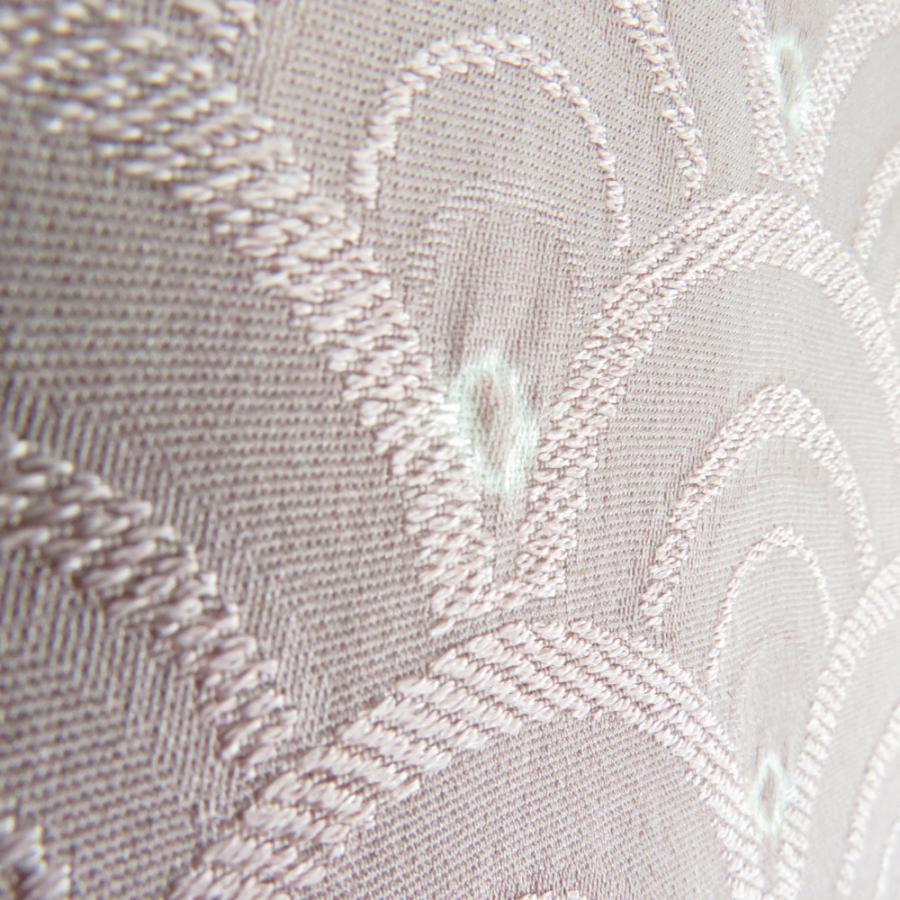 小紋 絞り 青海波模様 ピンクｘ白 袷 広衿 正絹 仕立て上がり カジュアル着物 身丈161cm |  | 05