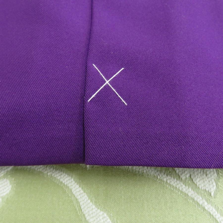 子供着物 女児用 袴 紫色 桜刺繍 蝶刺繍 ポリエステル 女の子用 紐下70.5ｃｍ スカート型 行燈型 卒園式 発表会 コスプレ  未使用品 |  | 09