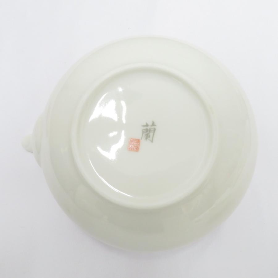 HOYA ホーヤ 食器 保谷謹製 蘭 茶器揃 木箱入 急須 湯呑み : ココ