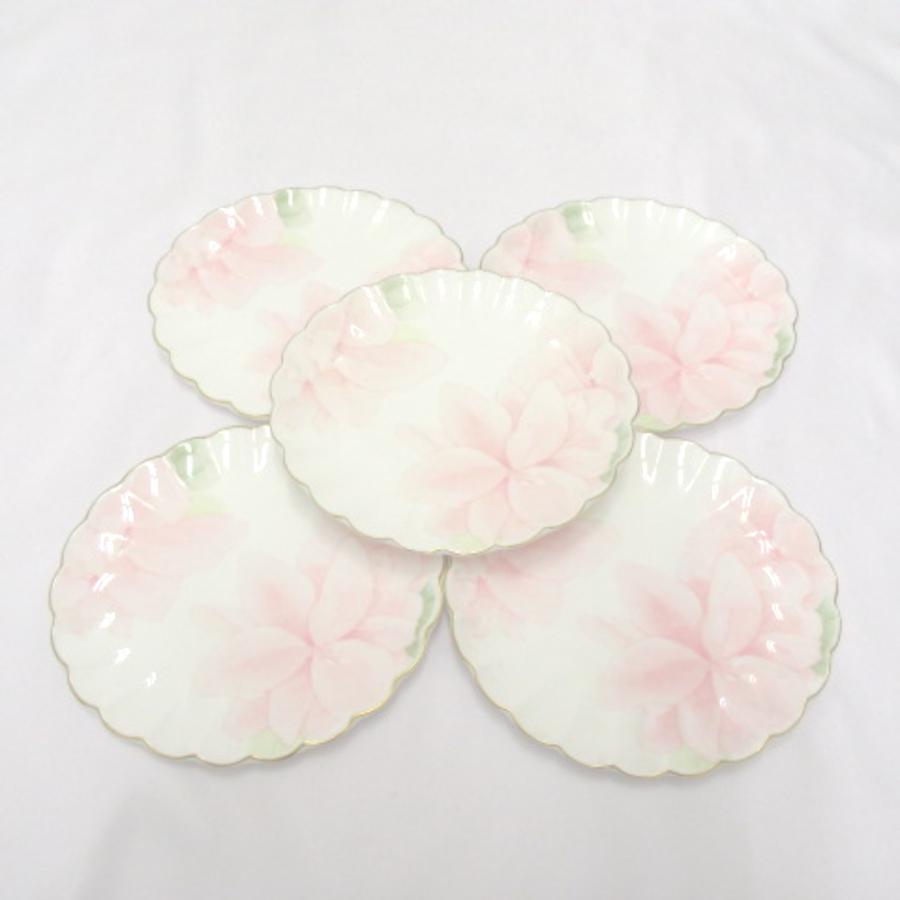 NIKKO（ニッコー） 食器 中皿 オーバルプレート 5枚セット 楕円 花柄