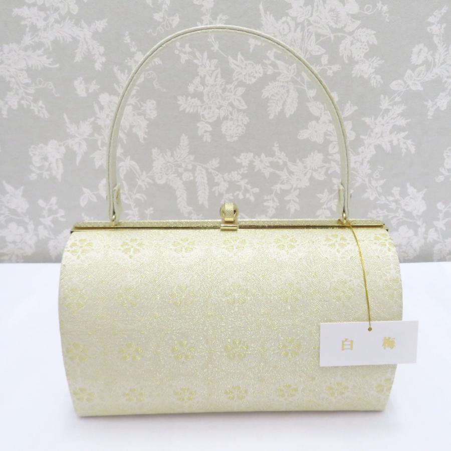 新品 高級 日本製 白梅 謹製 礼装用 草履 バッグ セット ゴールド金具 草履・バッグセット 白梅謹製 礼装用 Mサイズ フォーマル