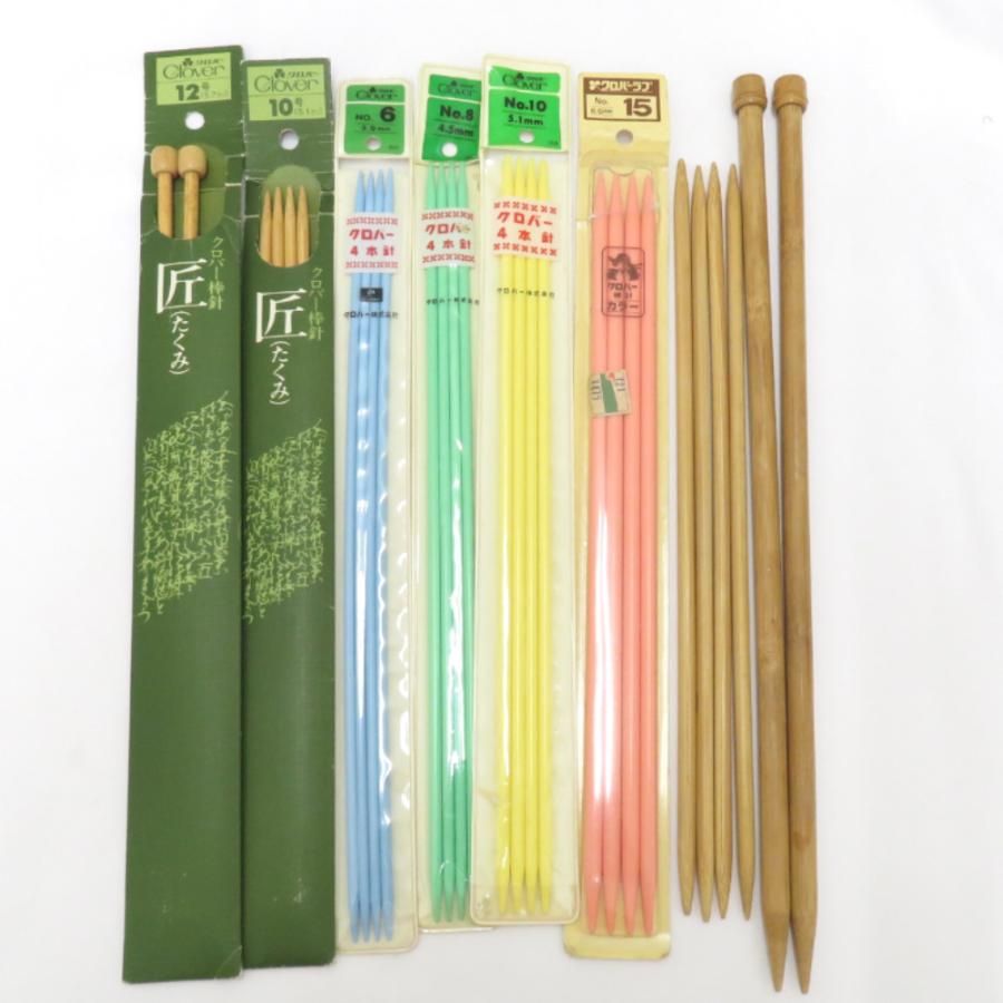 クロバー（Clover） クロバー（手芸用品） 編針 棒針 8点セット 匠