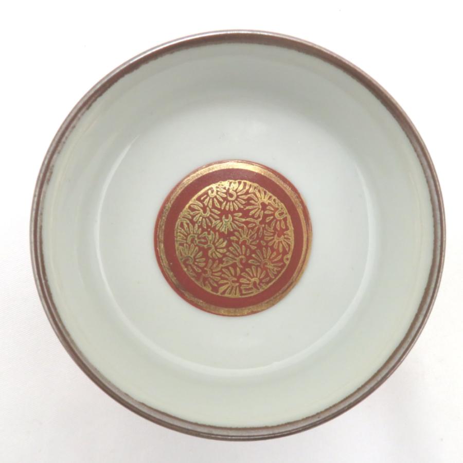 九谷焼 骨董・民芸品 九谷石盛 石盛造 時代盃 酒器 酒盃 おちょこ 6客