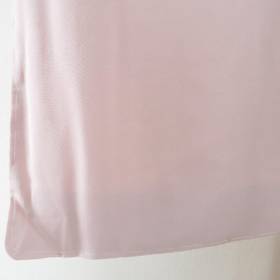 本加賀友禅 色留袖 金丸充夫 猫柳文様 桃紫色 作家物 落款入 正絹 袷