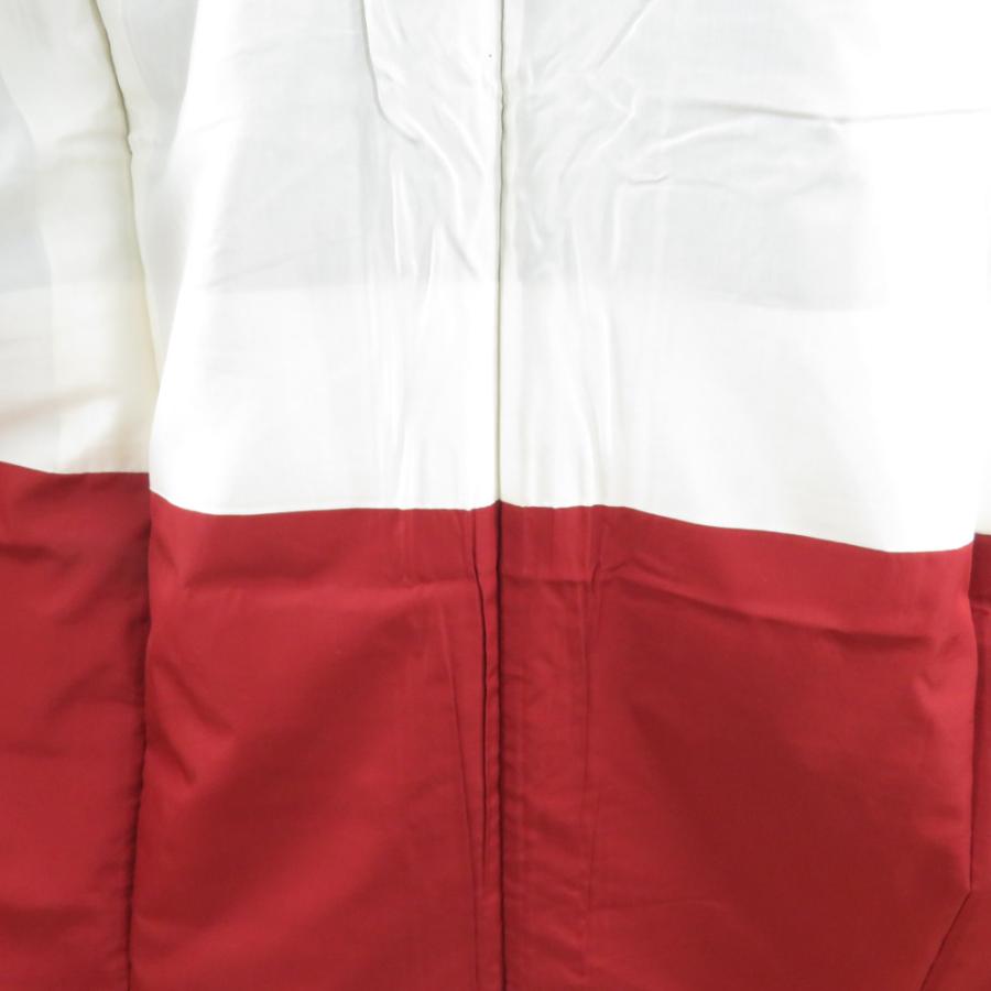 紬 着物 雪輪に松模様 黒色x灰色 袷 バチ衿 絹 仕立て上がり着物 身丈