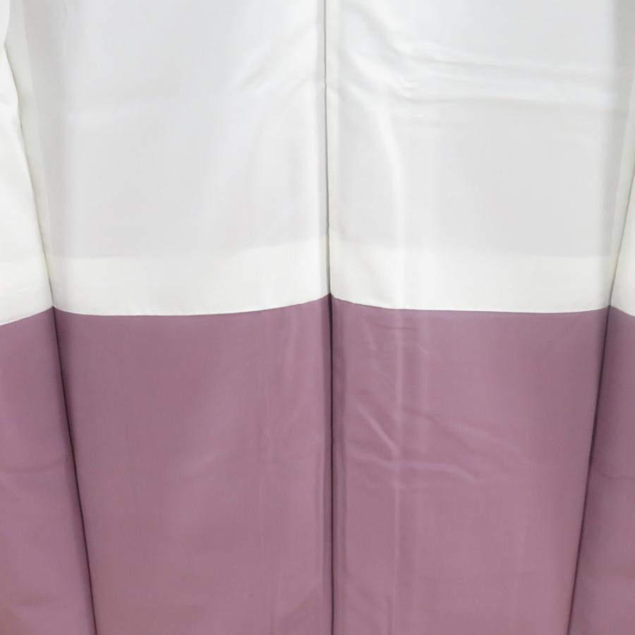 色無地 袷 黄金繭糸 薄紫色ｘ金色 唐草模様 一つ紋 蔦紋 正絹 広衿 仕立て上がり着物 身丈158cm 【キモノオフ野々市若松店】 色無地 袷 黄金繭糸 薄紫色x金色 唐草模様 一つ紋 蔦紋 正絹 広衿