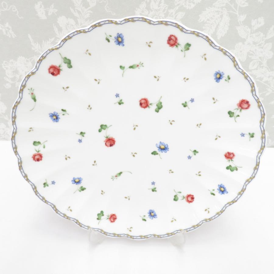 NIKKO（ニッコー） 食器 FINE BONE CHINA プレート 大皿 小花柄 楕円