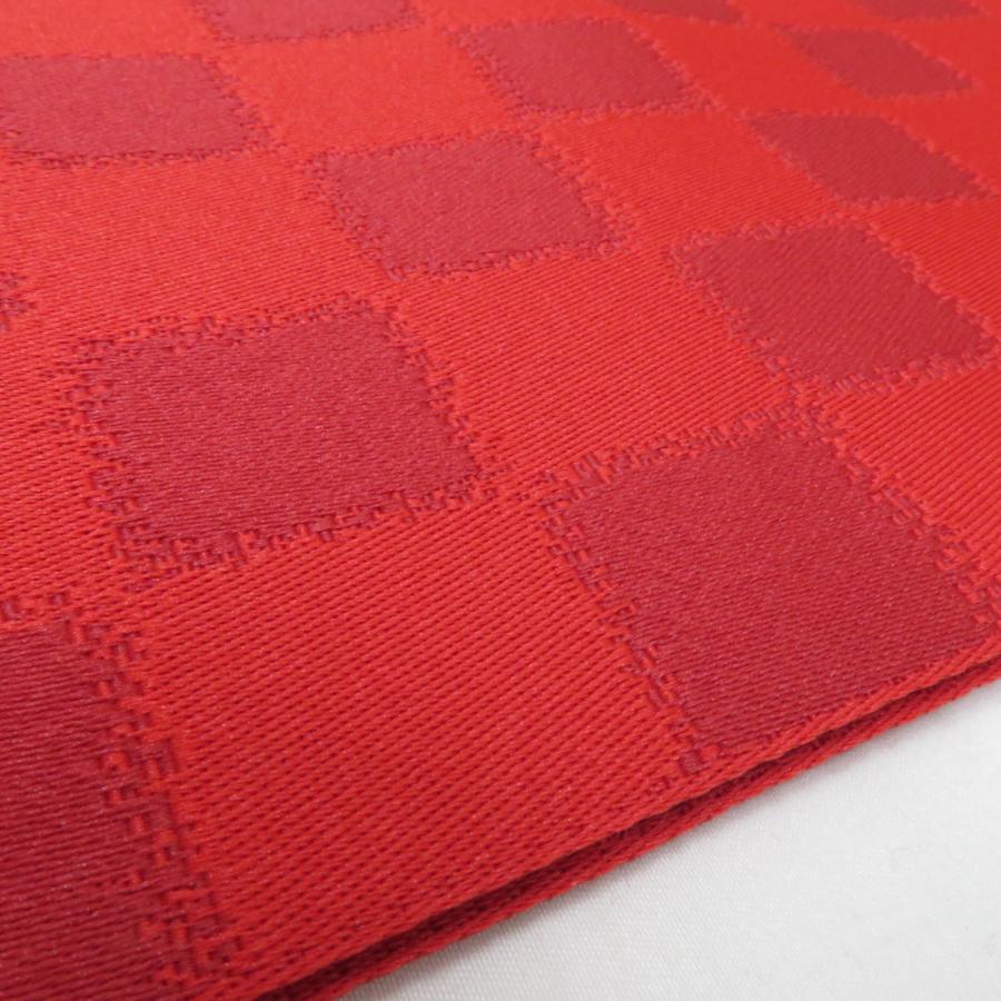 半幅帯 新品 2本セット ポリエステル100% ピンク系×華丸紋 赤系×四角柄 ふりく 単衣帯 半巾帯 細帯 洗える 仕立て上がり 長さ400cm 新品 |  | 08