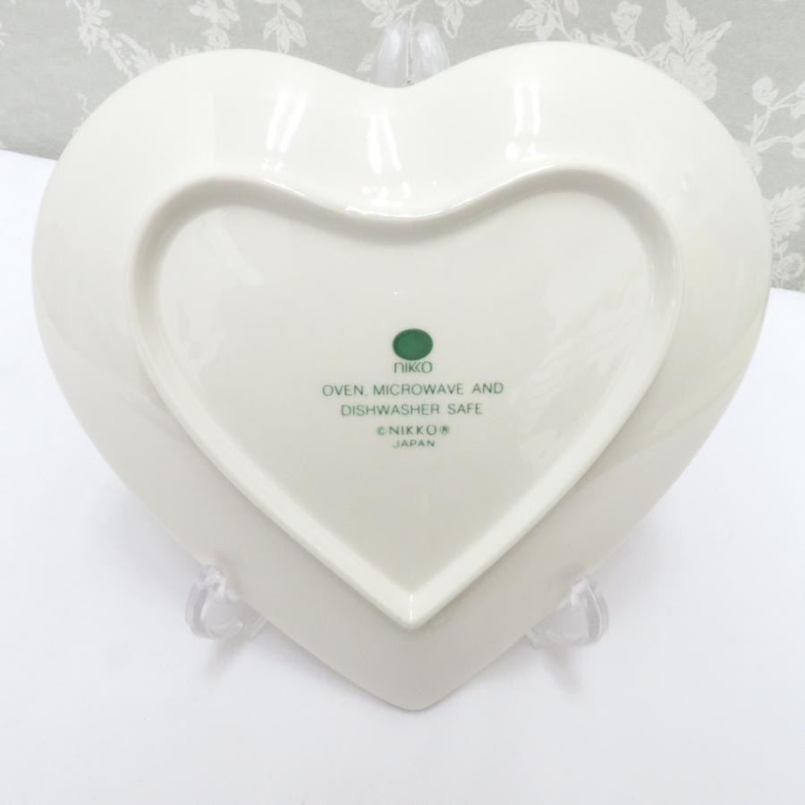 NIKKO（ニッコー） 食器 クリスマスプレート 小皿 ハート ツリー 2点