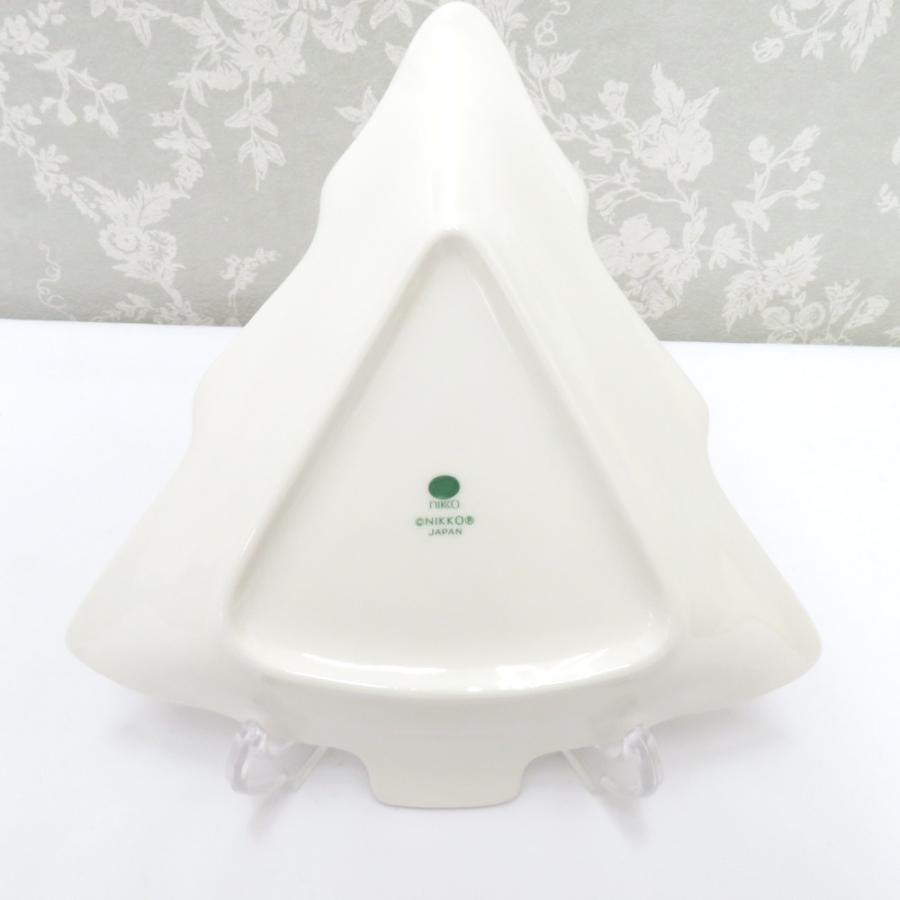 NIKKO（ニッコー） 食器 クリスマスプレート 小皿 ハート ツリー 2点