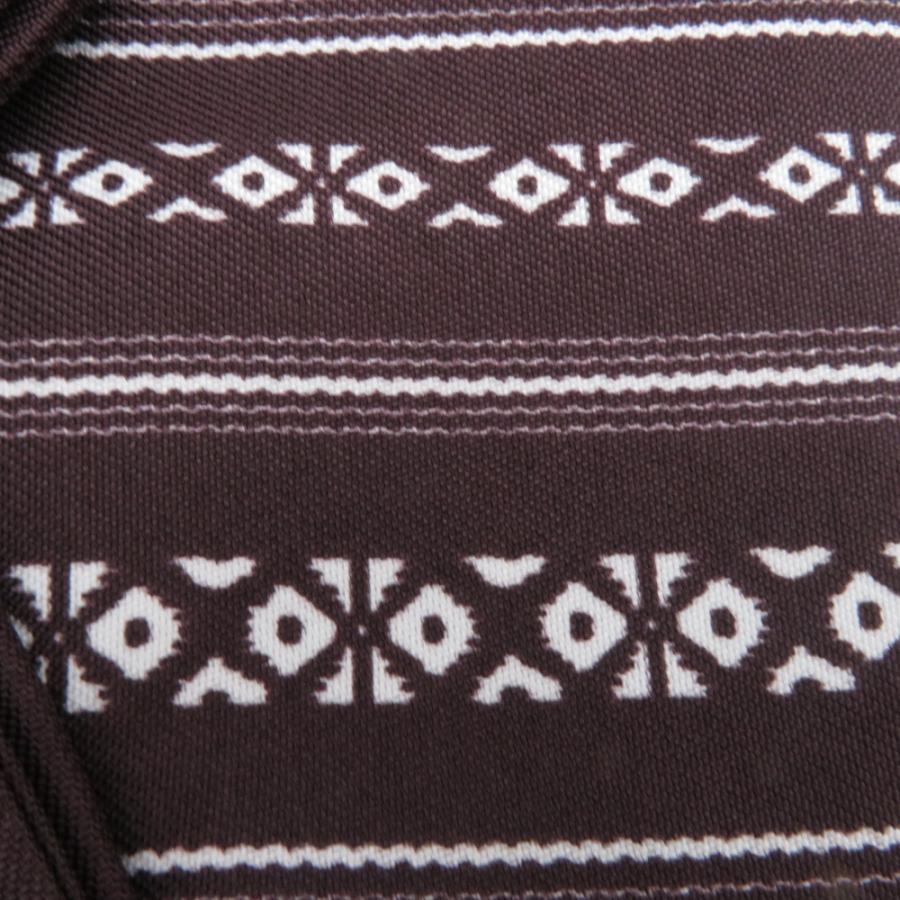 角帯 ワンタッチ角帯 ポリ100％ プリント柄 献上柄 茶色ｘ黒色 紳士 男性用 定番 浴衣帯 メンズ かんたん着付け 着物 和装  新品 |  | 02