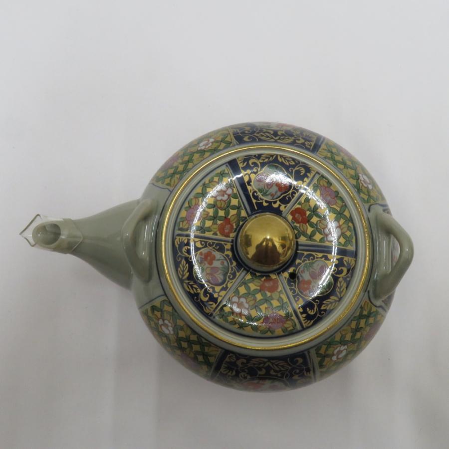 有田焼 食器 瑞窯 茶器セット 急須 湯呑 蓋付き 6点セット 金彩 箱有