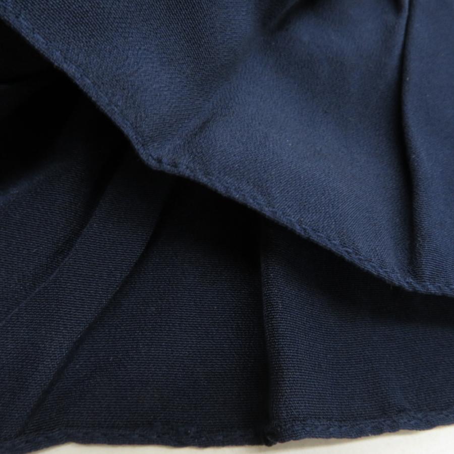 男帯 絞り 大人用 兵児帯 風景模様 正絹 紺色 男性用 カジュアル メンズ へこ帯 男物 鹿の子 しぼり 普段着物用 長さ384cm |  | 04