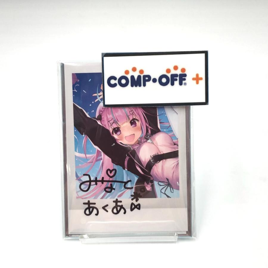 湊あくあ 直筆サイン入りまみ先生描き下ろしチェキ風ブロマイド 湊あくあ 直筆サイン入りまみ先生描き下ろしチェキ風ブロマイド