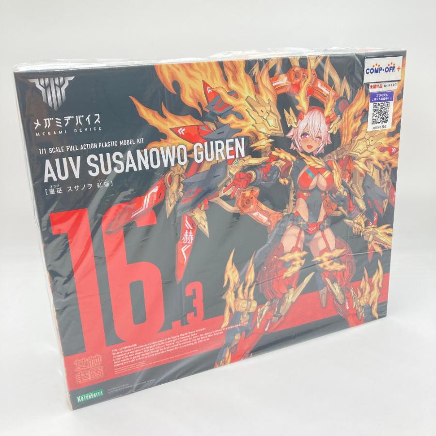KOTOBUKIYA - 1/1 皇巫 スサノヲ 紅蓮 「メガミデバイス」 [KP745] KOTOBUKIYA コトブキヤ プラモデル 未組立品 皇巫 スサノヲ 紅蓮 メガミデバイス プラモデル コトブキヤ