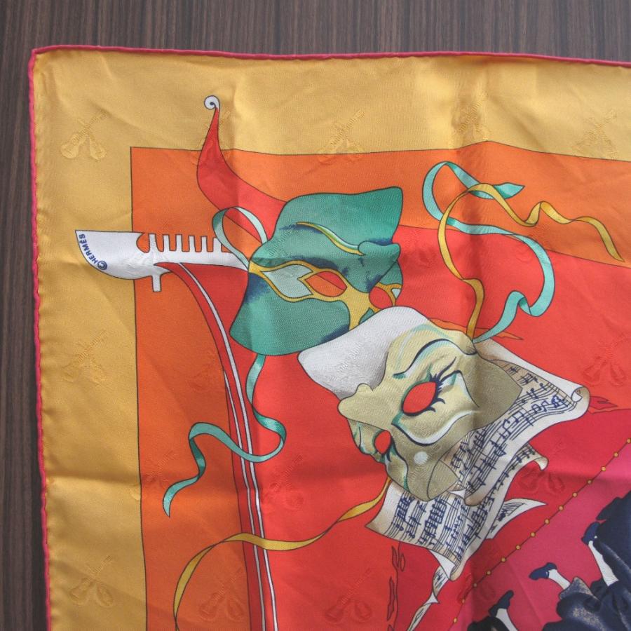 HERMES エルメス カレ90 LE CARNAVAL DE VENISE ベニスのカーニバル 