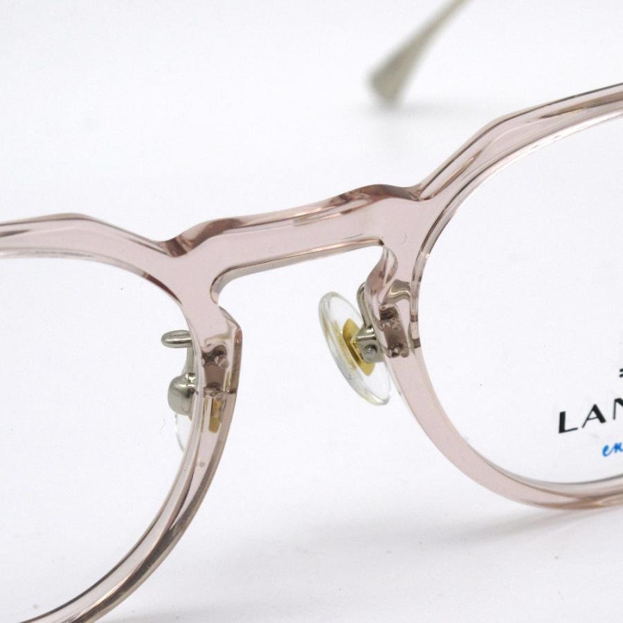 LANVIN en Bleu ランバンオンブルー メガネフレーム VLB001J-03GB クリアピンク 47 21 140 プラスチック メタル 眼鏡 サングラス 未使用品｜cocoroad｜06