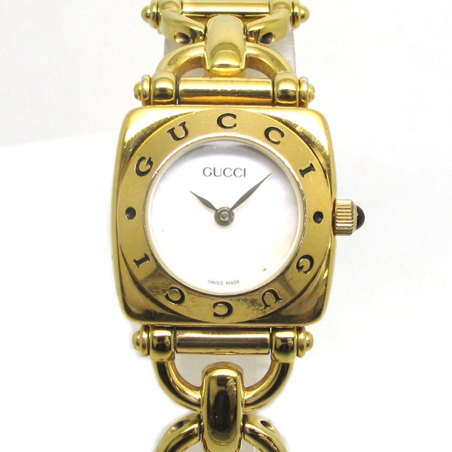 GUCCI グッチ 腕時計 ホースビット 6400L シェル文字盤 クォーツ GUCCI グッチ 腕時計 ホースビット 6400L シェル文字盤 クォーツ