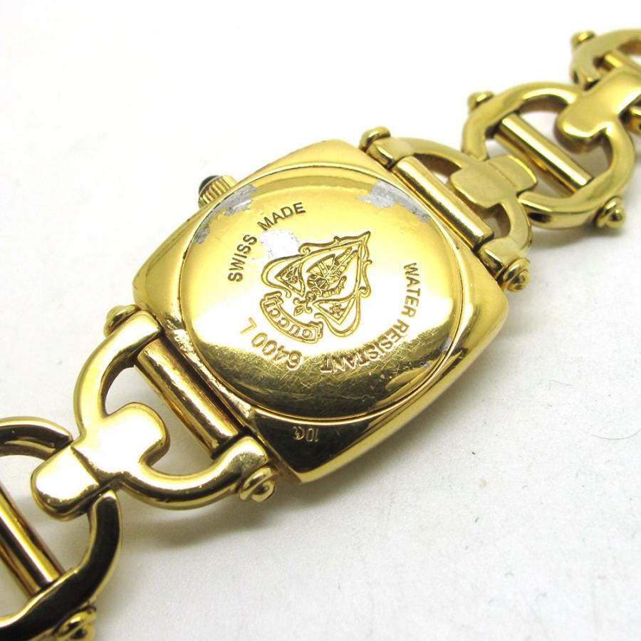 GUCCI グッチ 腕時計 ホースビット 6400L シェル文字盤 クォーツ GUCCI グッチ 腕時計 ホースビット 6400L シェル文字盤 クォーツ