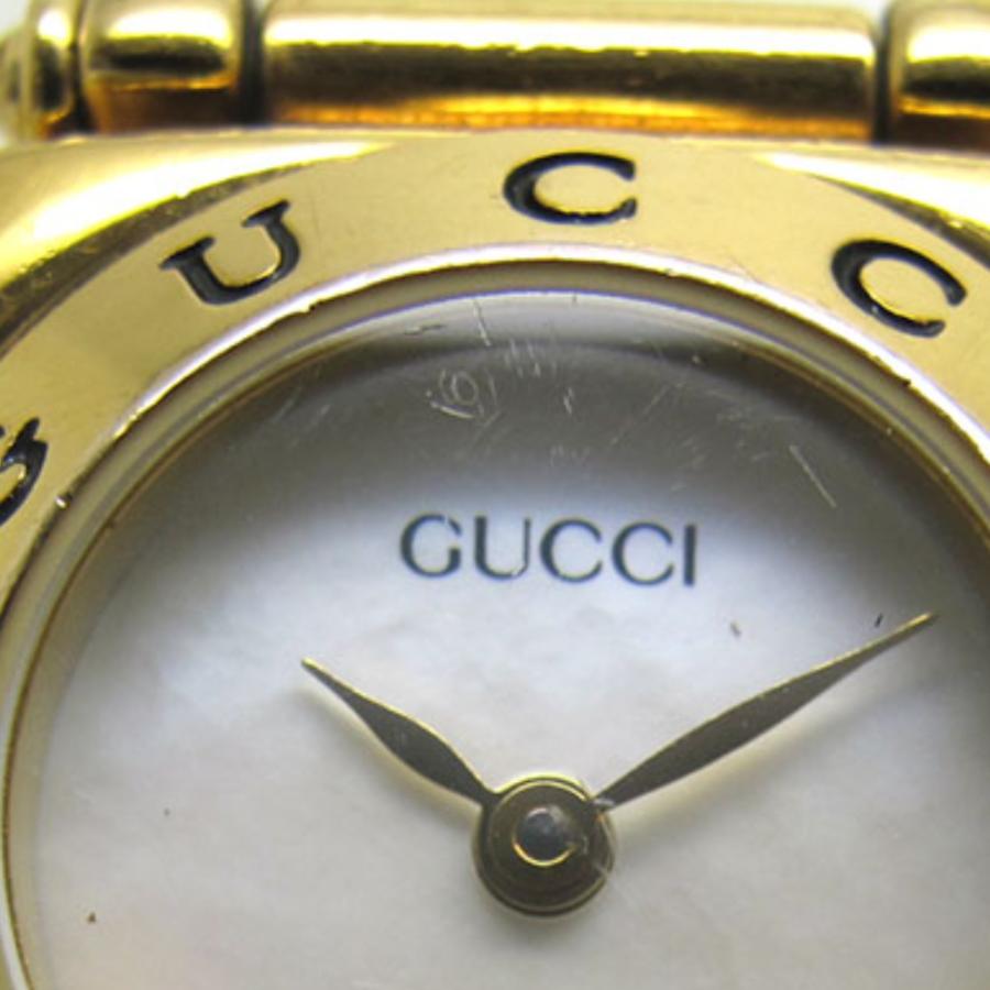 GUCCI グッチ 腕時計 ホースビット 6400L シェル文字盤 クォーツ GUCCI グッチ 腕時計 ホースビット 6400L シェル文字盤 クォーツ