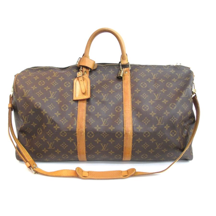 LOUIS VUITTON ルイ・ヴィトン キーポル バンドリエール 55 モノグラム