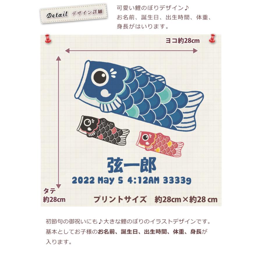 初節句 鯉のぼり 名入れ ベビー アルバム 台紙8枚付き 台紙が増やせる