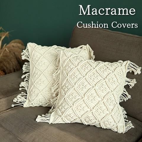 クッションカバー 45 45 マクラメ フリンジ クッション カバー 北欧 おしゃれ インテリア Int 281 Devilish Tokyo 通販 Yahoo ショッピング