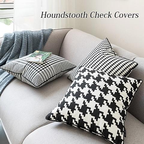 クッションカバー メ1 5 45 45 千鳥格子 クッション カバー 北欧 おしゃれ インテリア Int 305 Devilish Tokyo 通販 Yahoo ショッピング