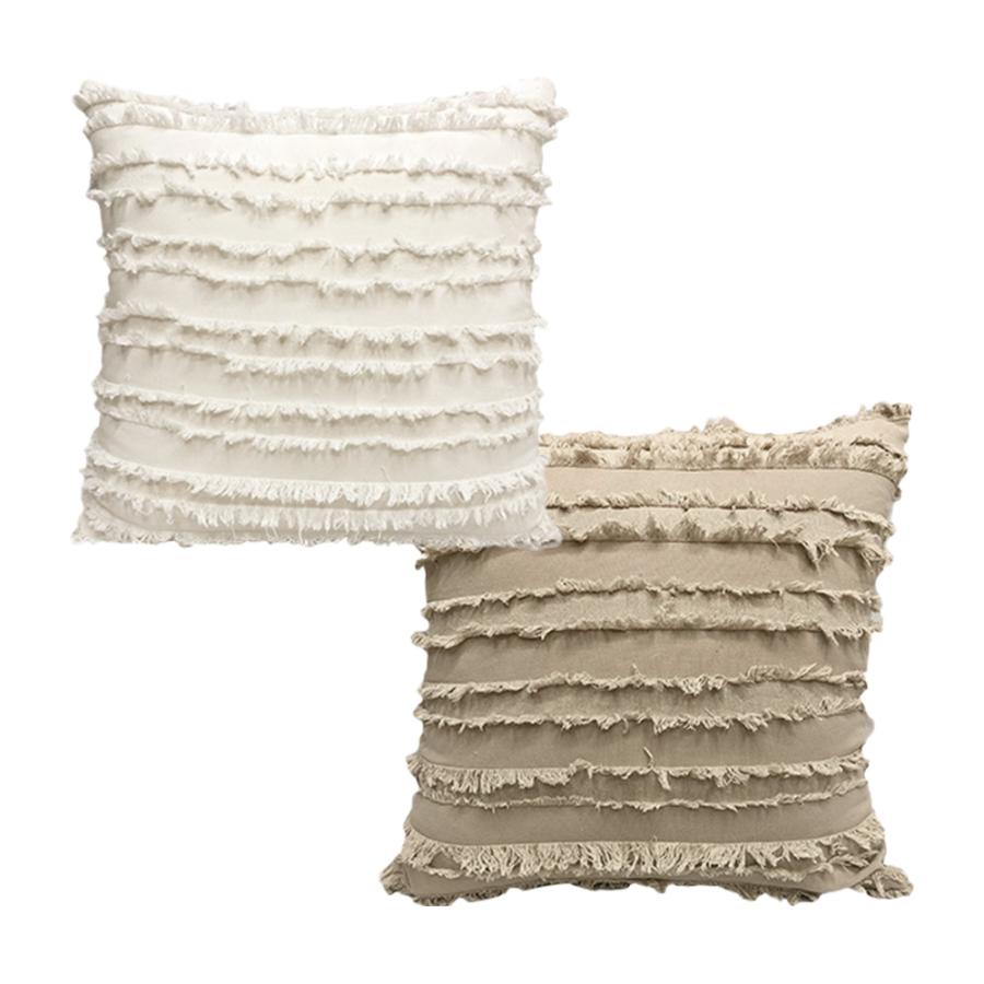 クッションカバー メ1 5 ミニ フリンジ クッション カバー 45 45 ミニフリンジ おしゃれ ナチュラル 北欧 インテリア Int 345 Reasy 通販 Yahoo ショッピング