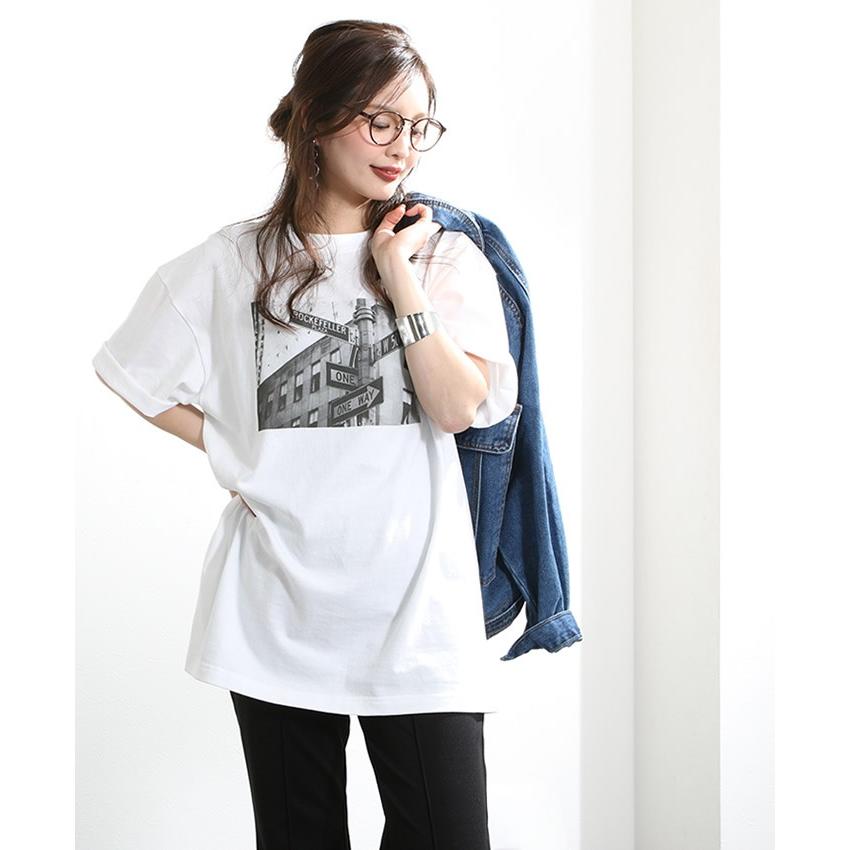 セール メ1 5 トップス 大人女子 Big サイズ フォト ｔシャツ レディース おしゃれ フォトt カットソー 半袖 ユニセックス Org 39 Devilish Tokyo 通販 Yahoo ショッピング